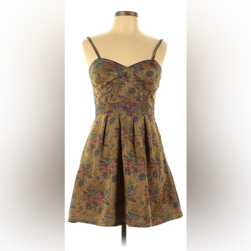 Free People Tapestry Cocktail Mini Dress